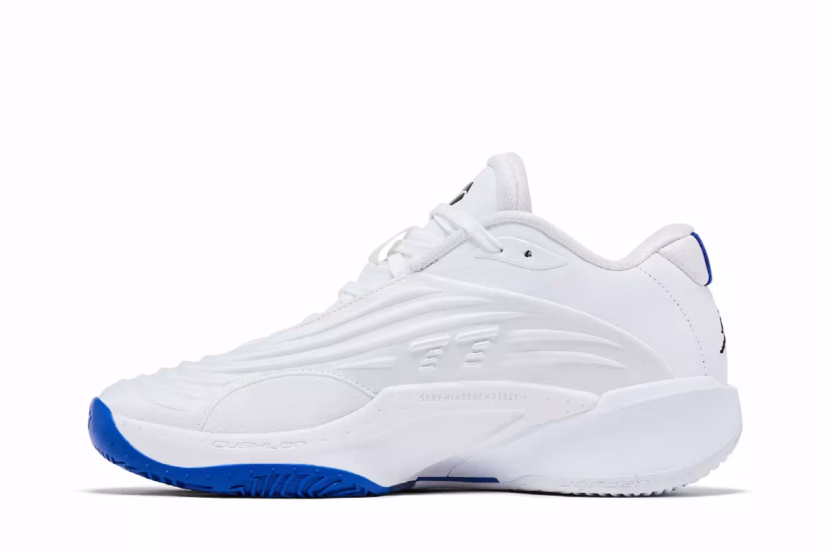 Air Jordan Luka 3 TB White Black Hyper Royal, view 4