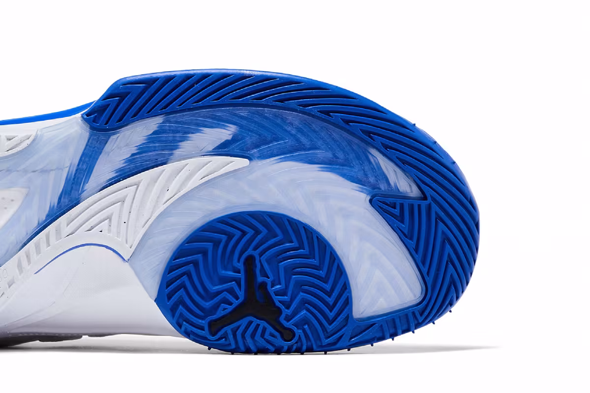 Air Jordan Luka 3 TB White Black Hyper Royal, view 6