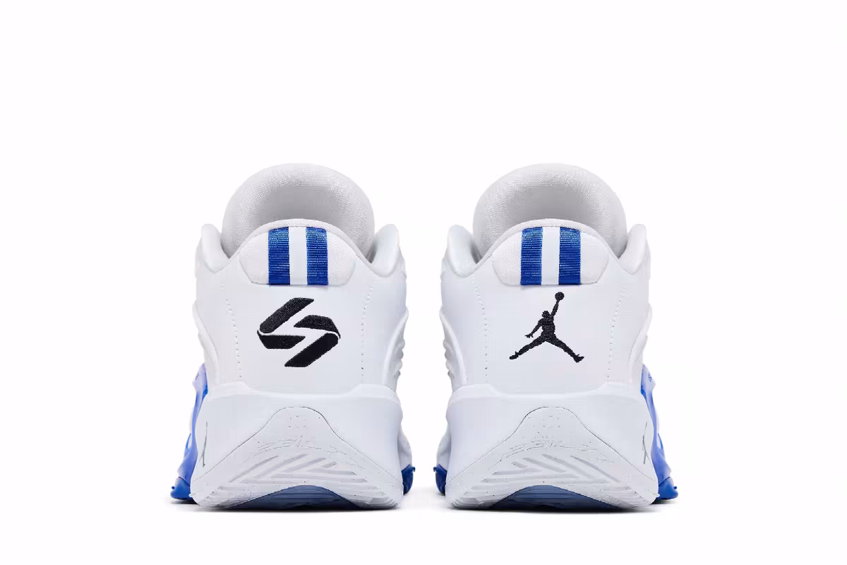 Air Jordan Luka 3 TB White Black Hyper Royal, view 7