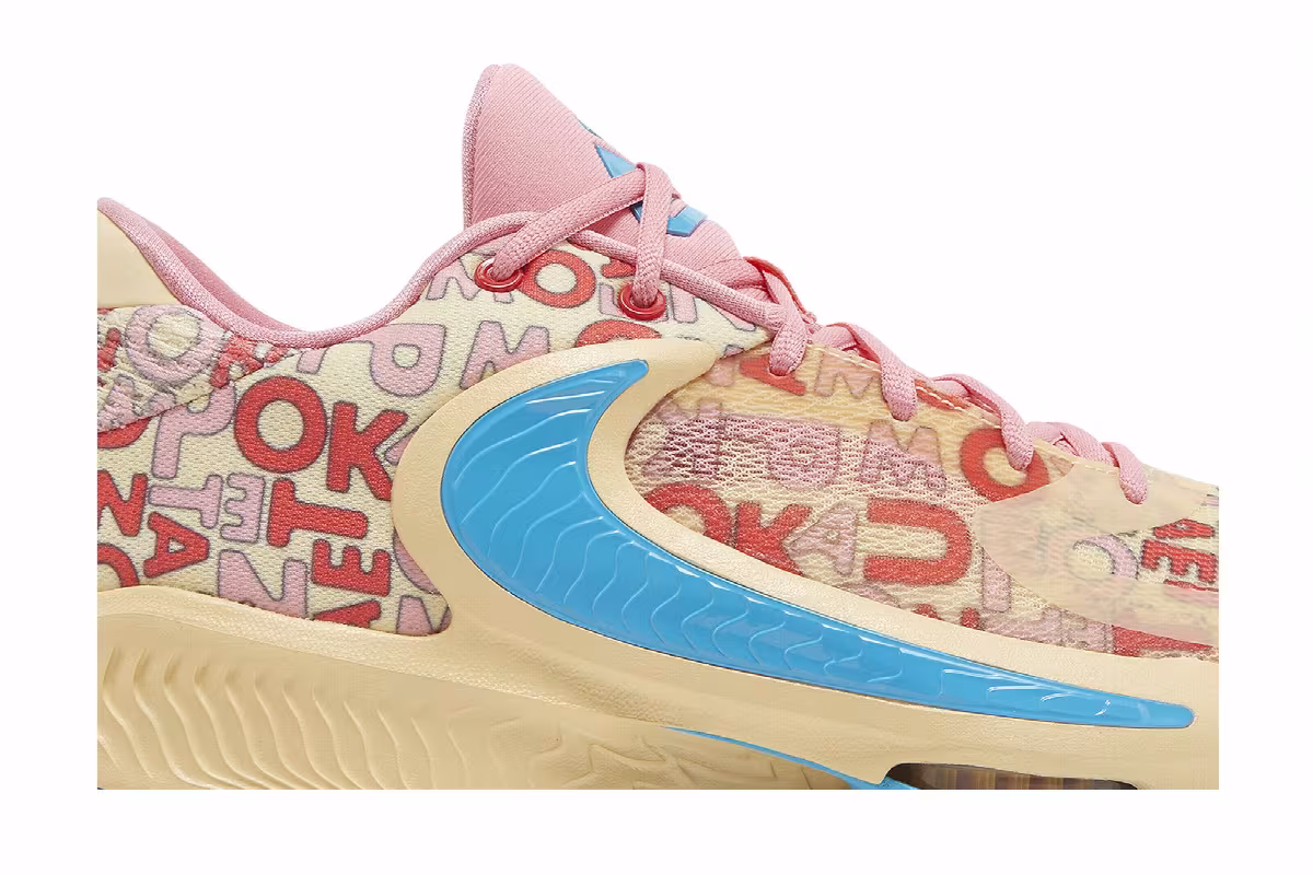 Nike Zoom Freak 4 Letter Bros - Coral, view 3
