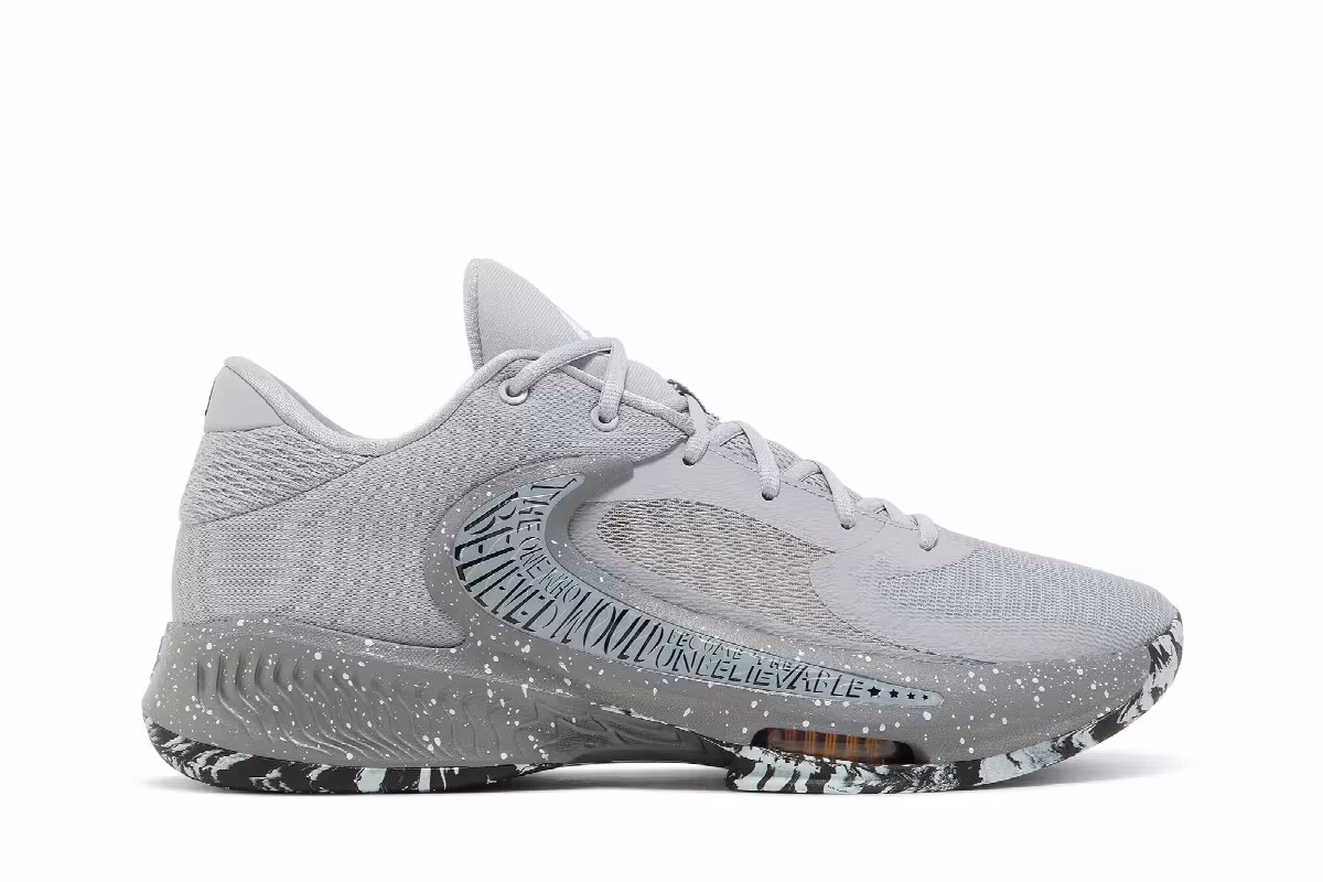 Nike Zoom Freak 4 Etched in Stone, view 2
