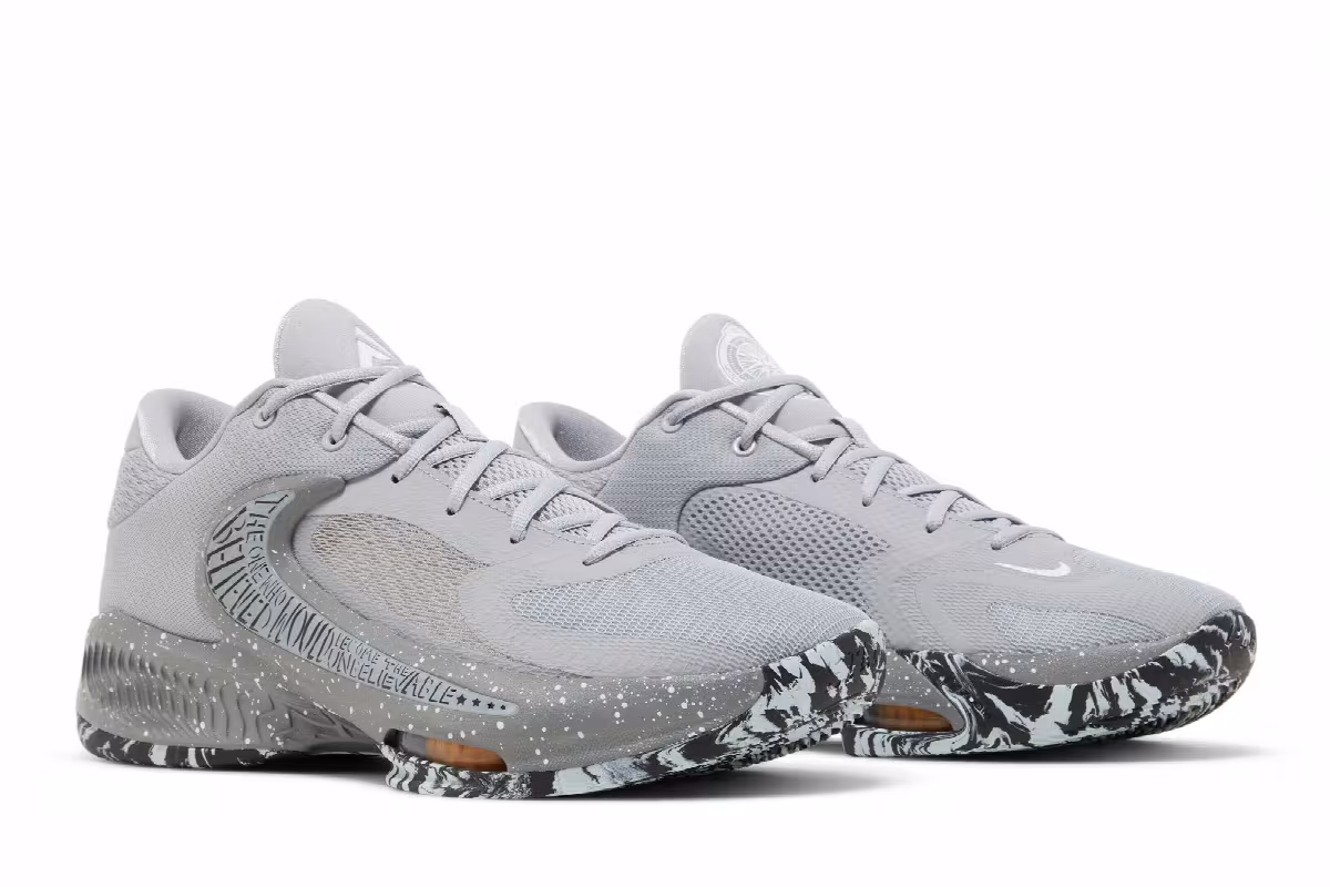 Nike Zoom Freak 4 Etched in Stone, view 9