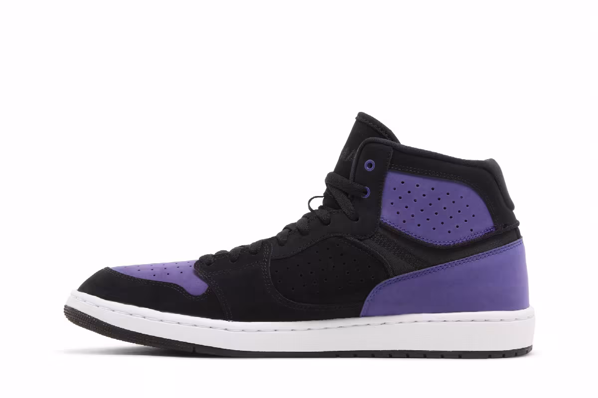 Air Jordan Access Black Court Purple, view 4