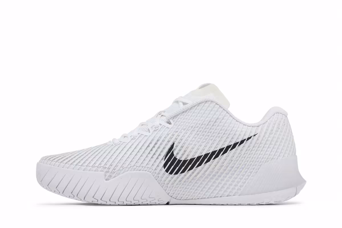 NikeCourt Air Zoom Vapor 11 HC White Black, view 4