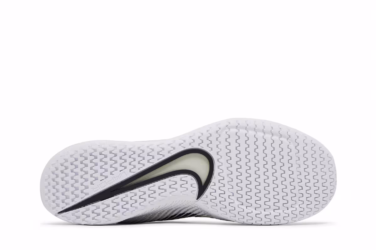 NikeCourt Air Zoom Vapor 11 HC White Black, view 5