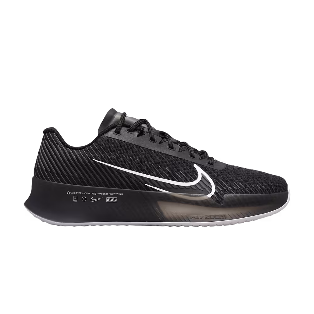 Women's NikeCourt Air Zoom Vapor 11 HC Black White
