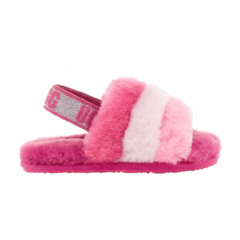 UGG Fluff Yeah Slide Toddler 'Pink Multi'