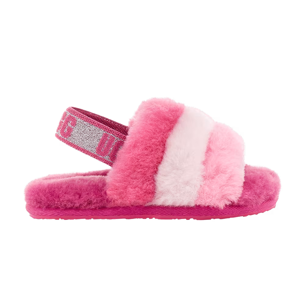 UGG Fluff Yeah Slide Toddler Pink Multi