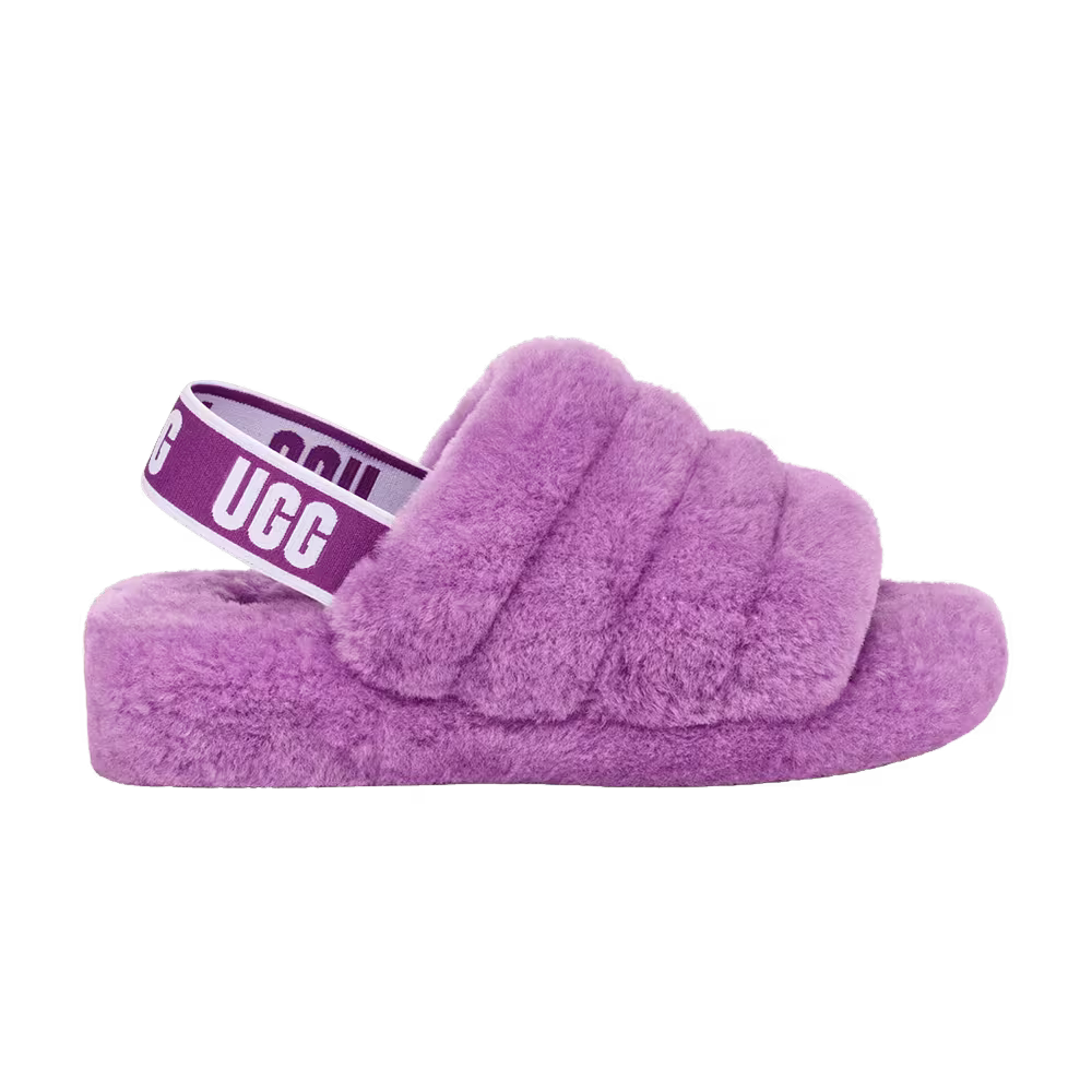UGG Women's Fluff Yeah Slide Purple Sky