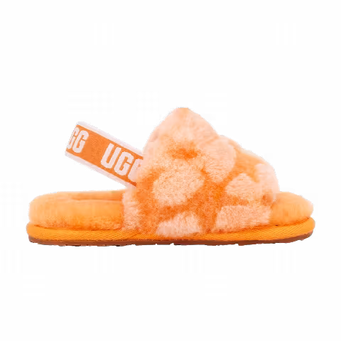 UGG Fluff Yeah Slide Toddler 'California Poppy'