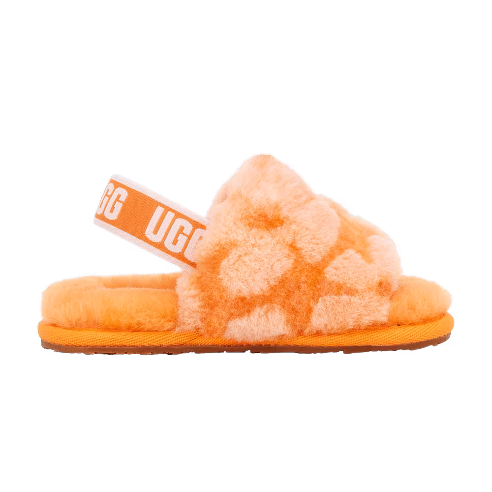 UGG Fluff Yeah Slide Toddler California Poppy