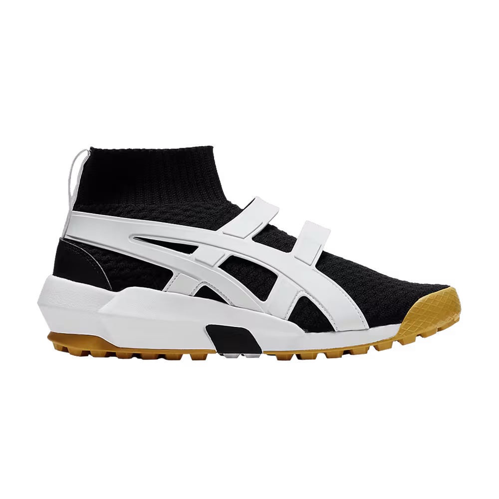 Onitsuka Tiger Knit Trainer Black White
