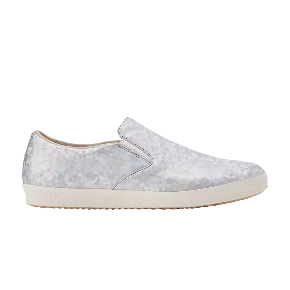 Onitsuka Tiger Women's Tiger Slip-On Deluxe Pure Silver