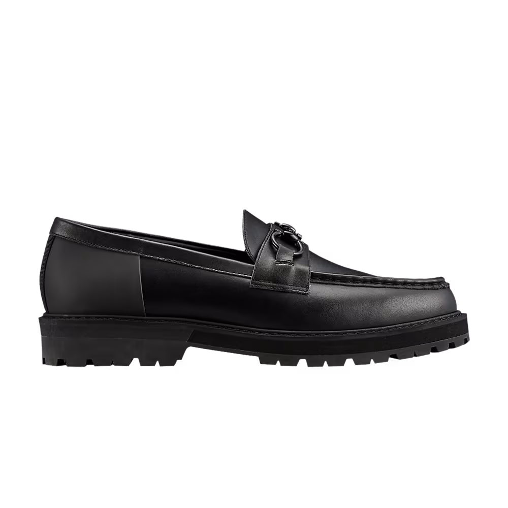 Onitsuka Tiger Bit Loafer Black Smooth Leather