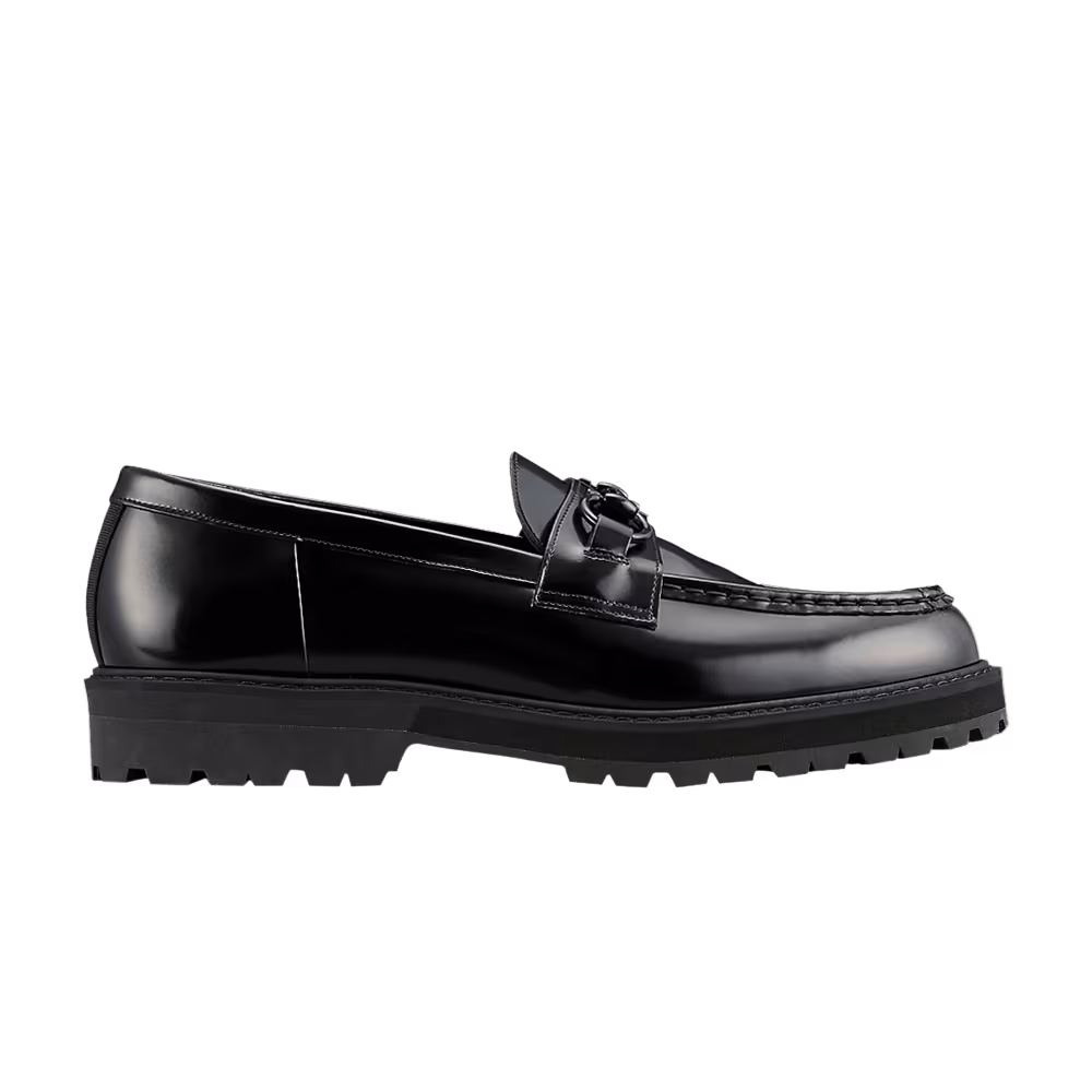 Onitsuka Tiger Bit Loafer Black Polished Leather