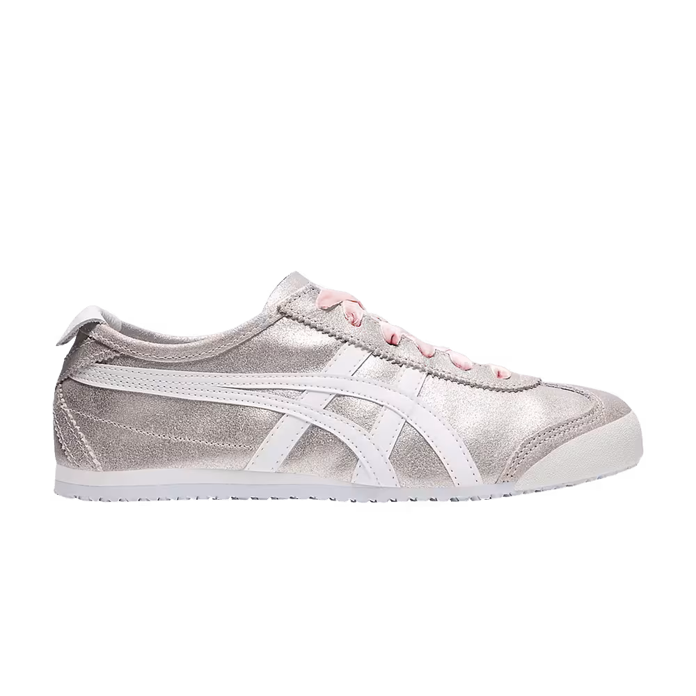 Onitsuka Tiger Women's Mexico 66 Silver Sakuragai