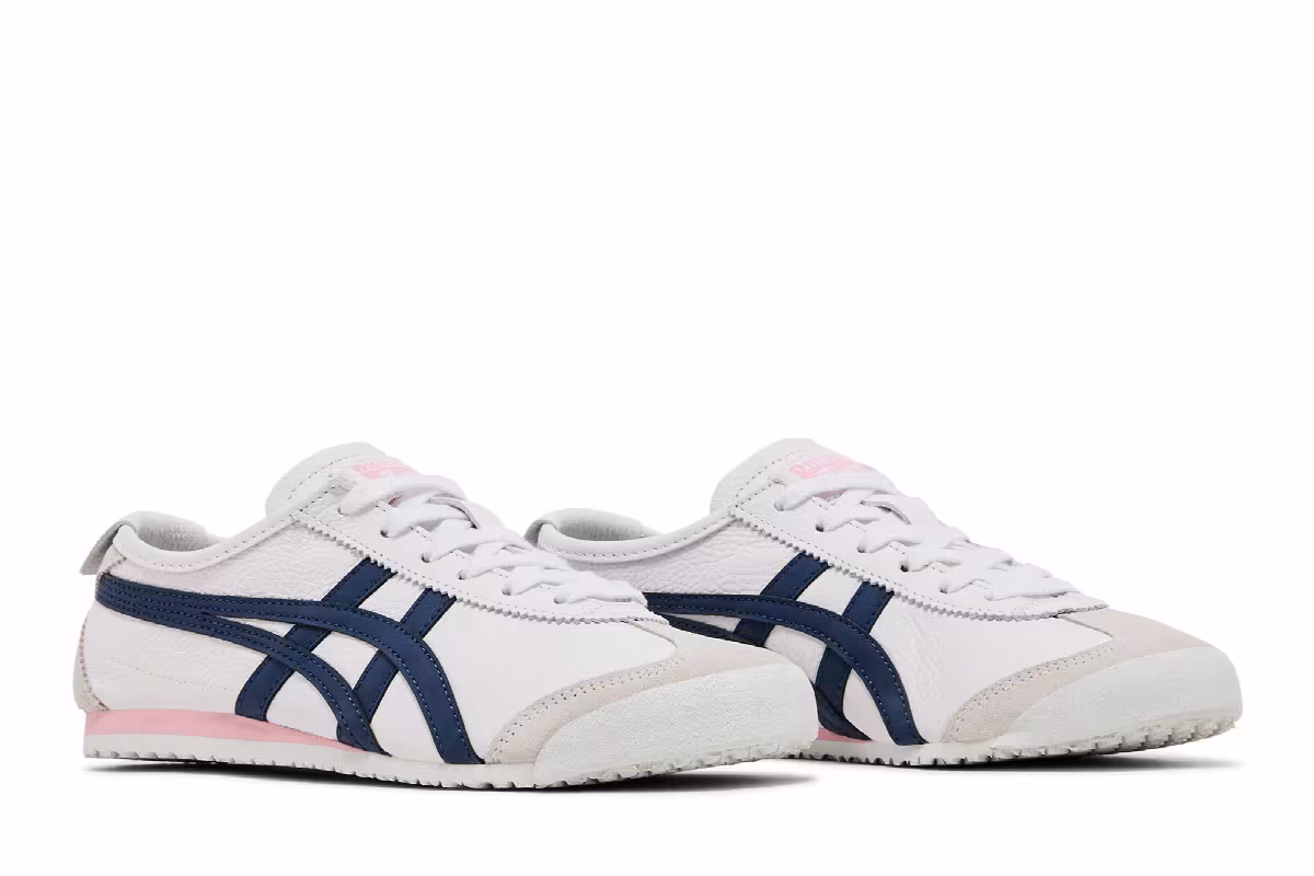 Onitsuka Tiger Women's Mexico 66 White Independence Blue, view 9