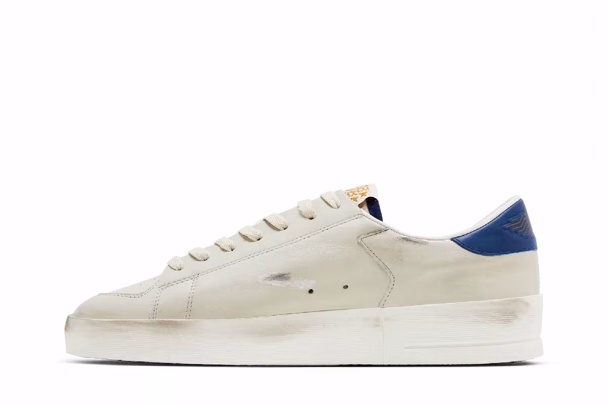 Golden Goose Stardan White Blue Red, view 4
