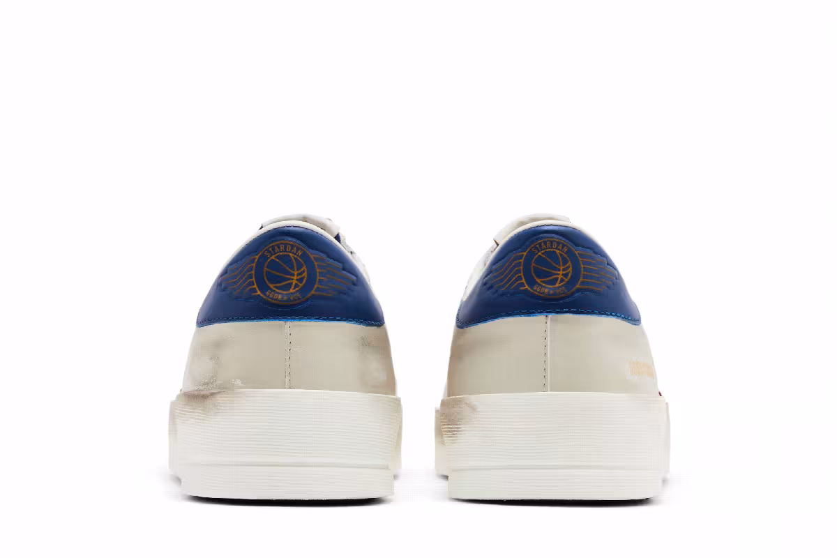 Golden Goose Stardan White Blue Red, view 7