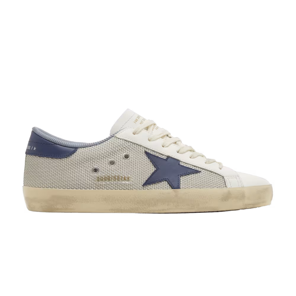 Golden Goose Superstar Light Silver Blue