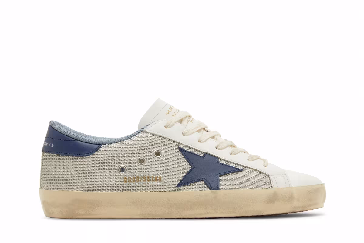 Golden Goose Superstar Light Silver Blue, view 2