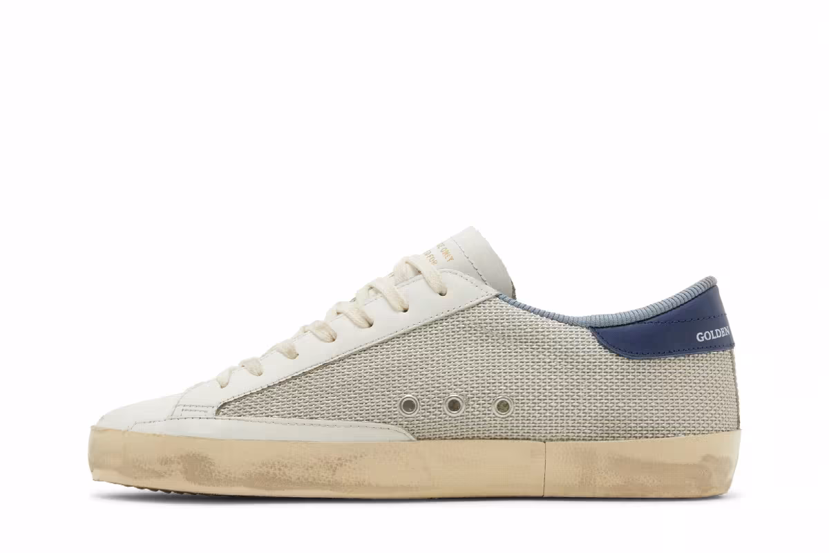 Golden Goose Superstar Light Silver Blue, view 4