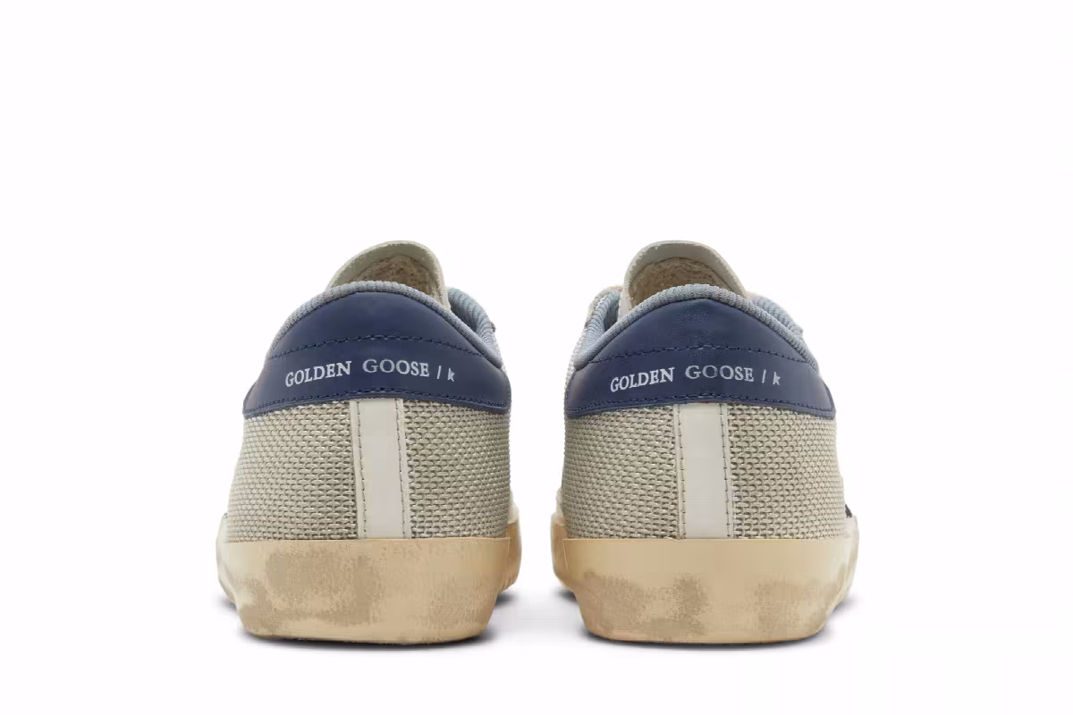 Golden Goose Superstar Light Silver Blue, view 7