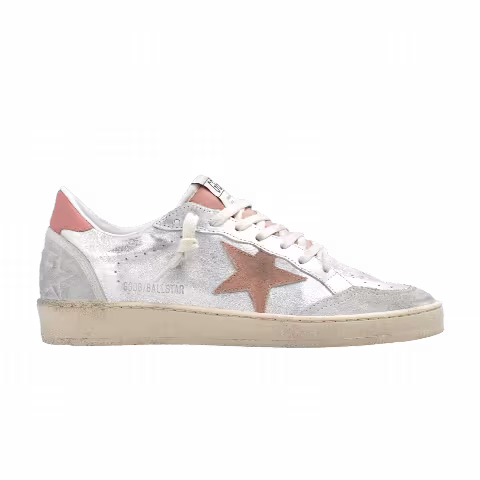 Golden Goose Wmns Ball Star 'Silver Ash Rose Ice'