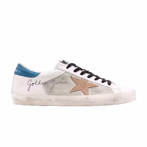 Golden Goose Superstar 'White Blue Lizard'