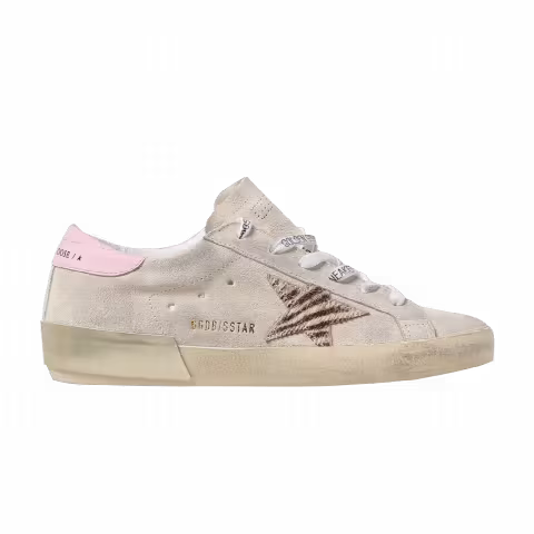 Golden Goose Wmns Superstar 'Seed Pearl Zebra'