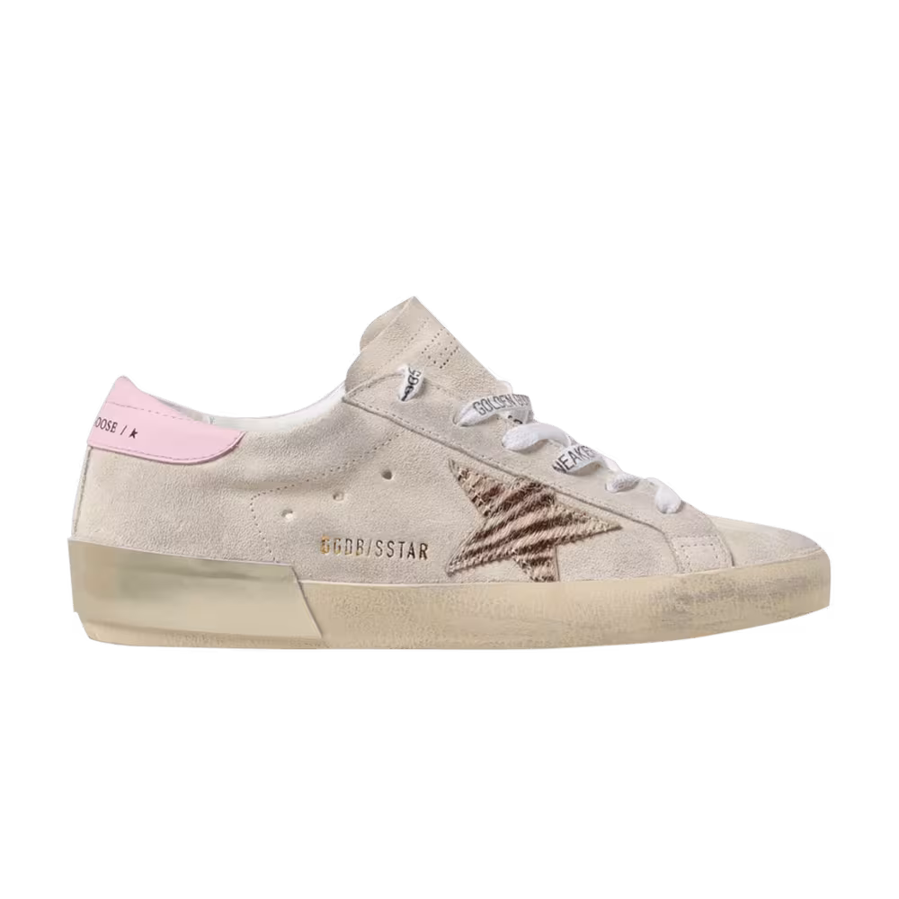 Golden Goose Women's Superstar Seed Pearl Zebra