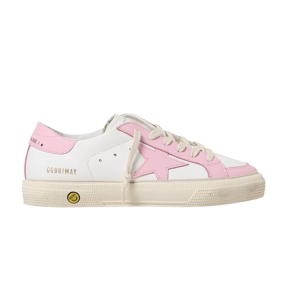 Golden Goose May Kids White Pink