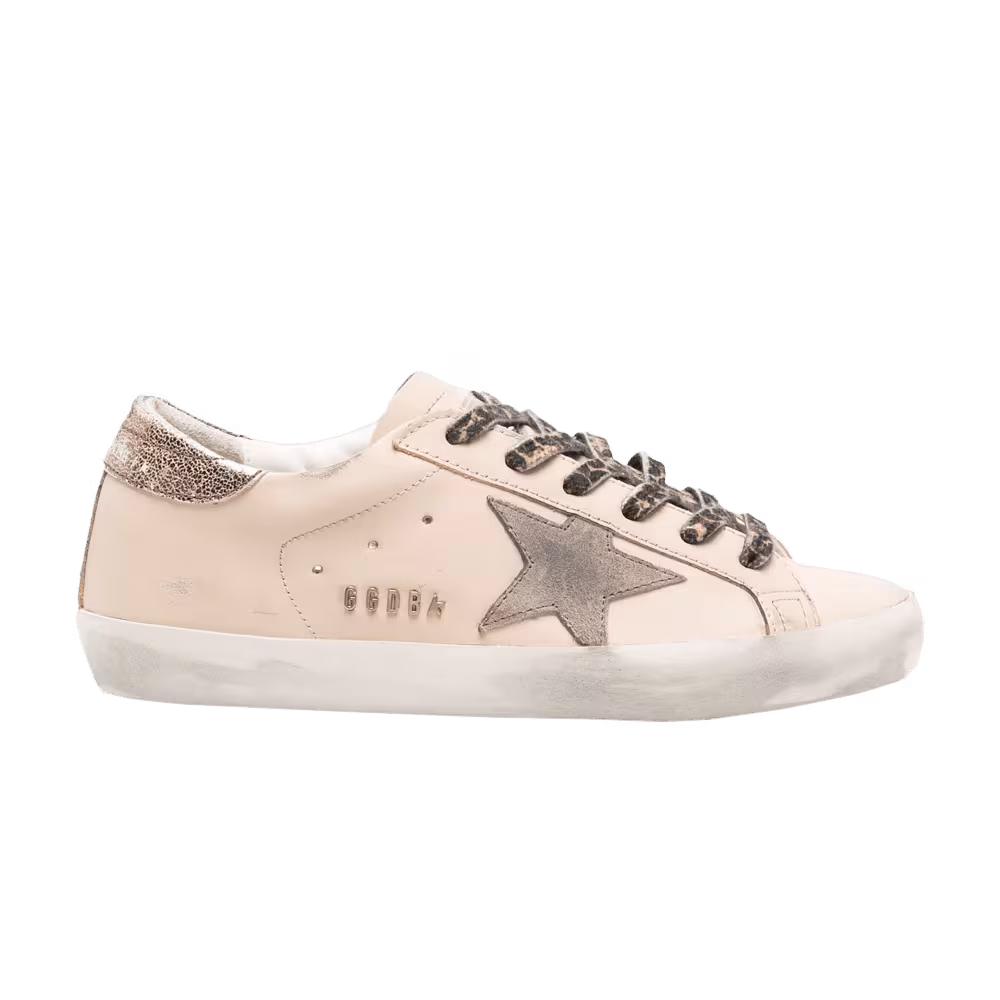Golden Goose Women's Superstar Beige Leopard