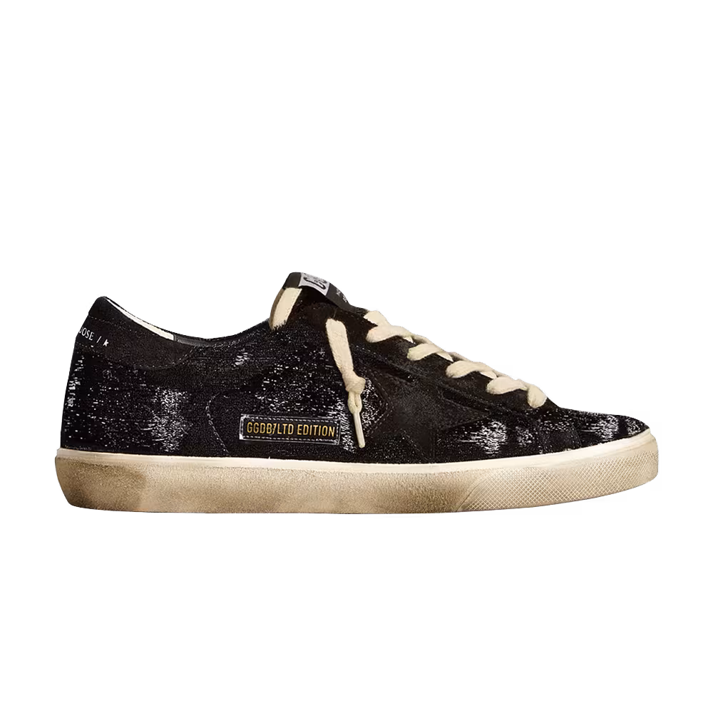 Golden Goose Women's Superstar Black Velvet