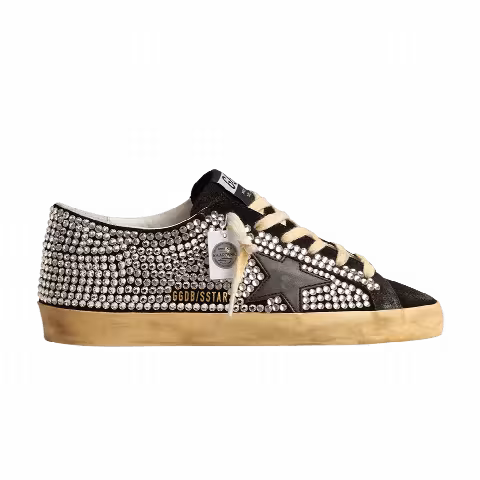 Swarovski x Golden Goose Wmns Superstar LTD 'Black'