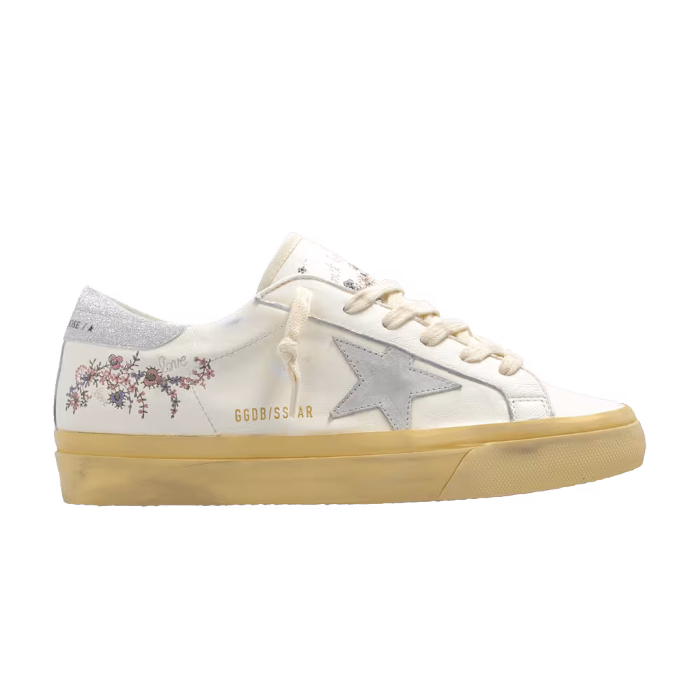Golden Goose Women's Superstar Floral Embroidery