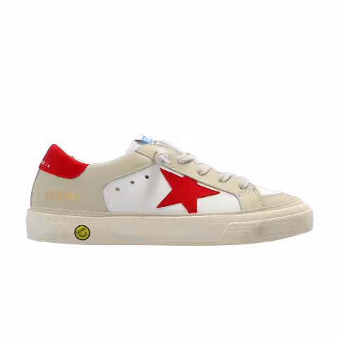 Golden Goose May Kids 'White Ice Red'