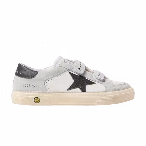 Golden Goose May Kids 'White Ice Green'