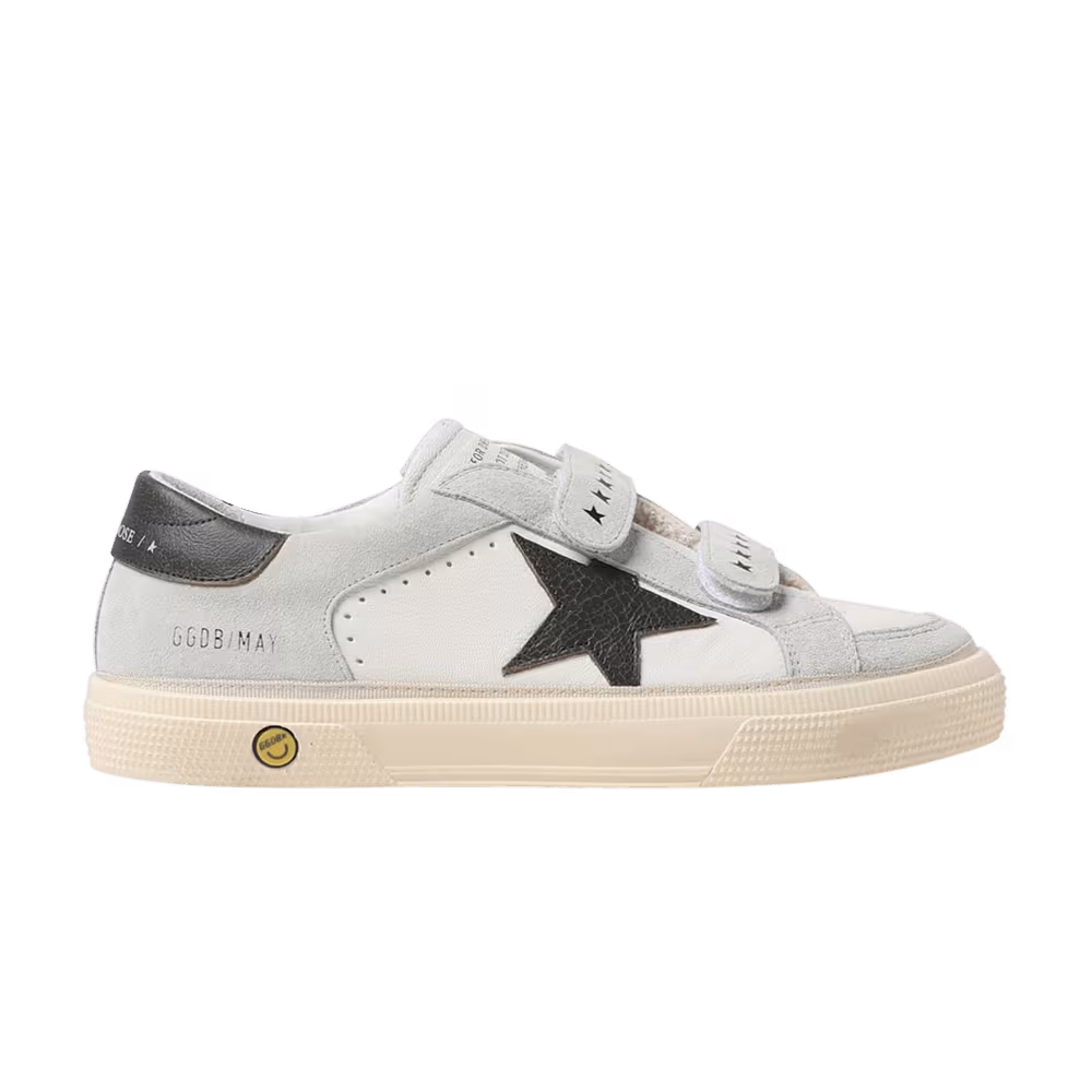 Golden Goose May Kids White Ice Green
