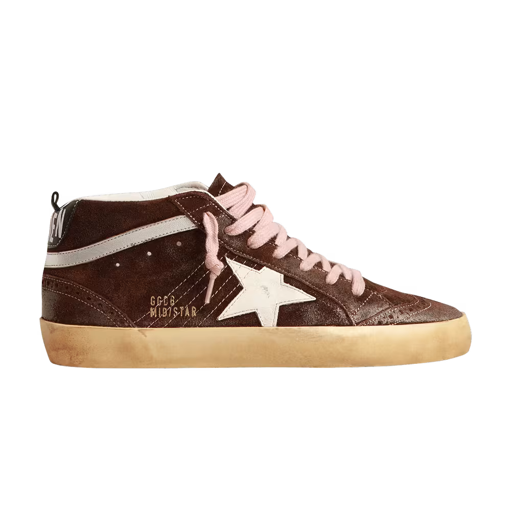 Golden Goose Women's Mid Star Brown White