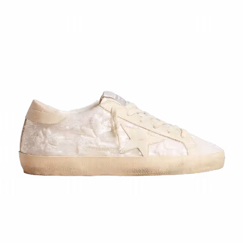 Golden Goose Wmns Superstar LTD 'White Floral Embroidery'