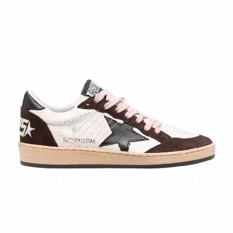 Golden Goose Wmns Ball Star 'Brown White'