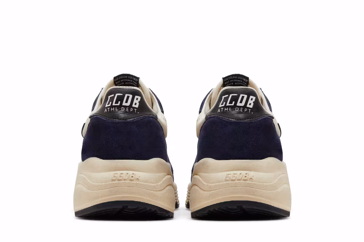 Golden Goose Running Sole Blue White, view 7