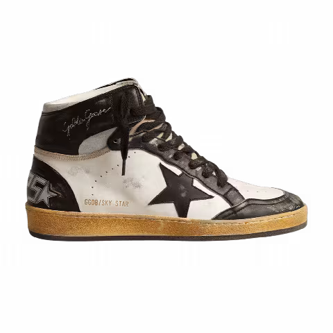 Golden Goose Sky Star High 'Black White Ice'
