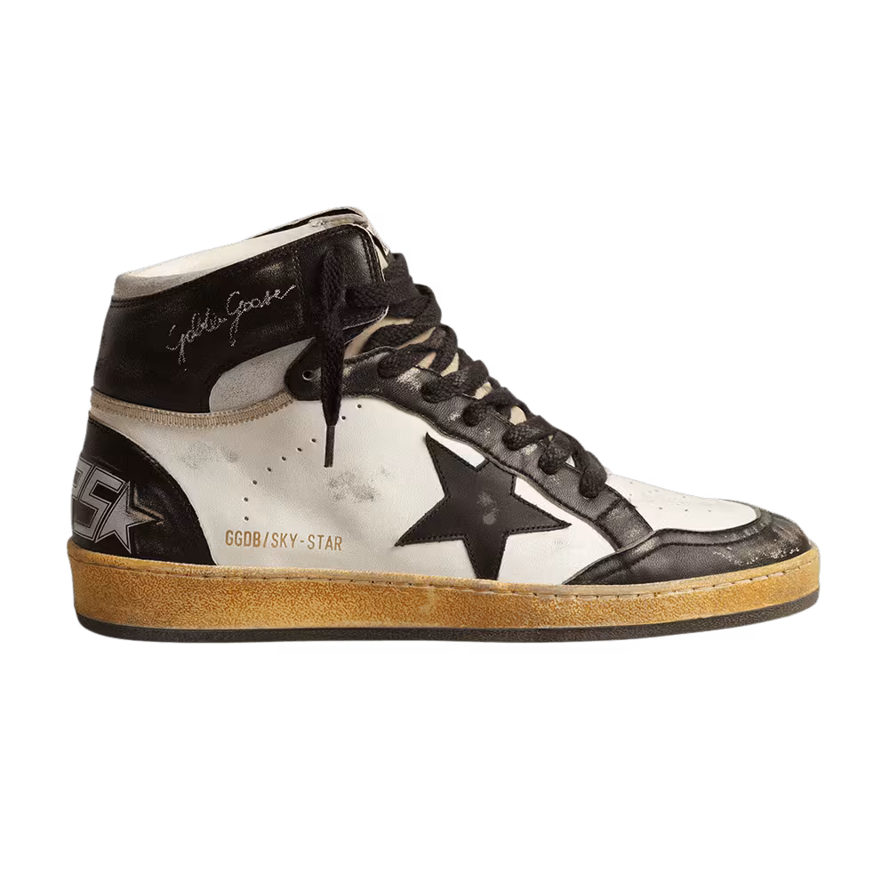 Golden Goose Sky Star High Black White Ice
