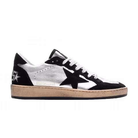 Golden Goose Wmns Ball Star 'Silver Black'