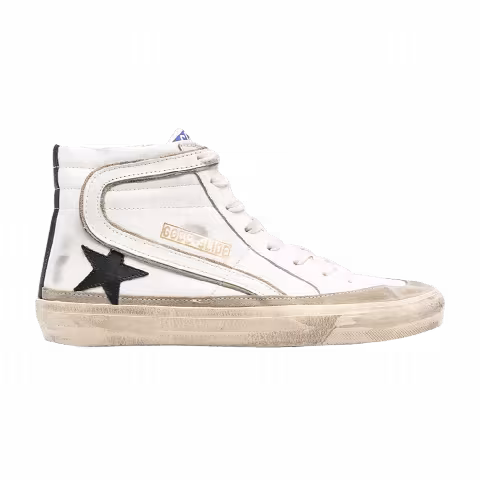 Golden Goose Wmns Slide Sneaker 'White Yellow Black'