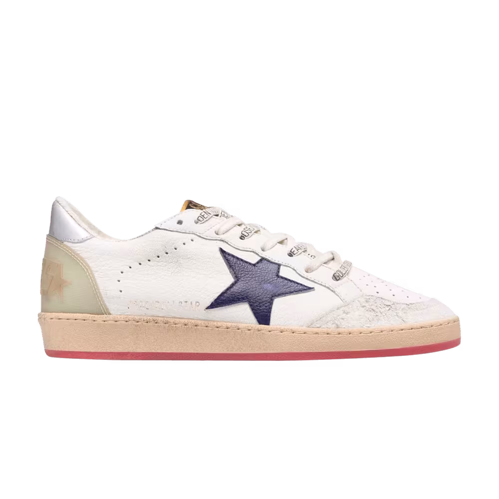 Golden Goose Ball Star White Violet