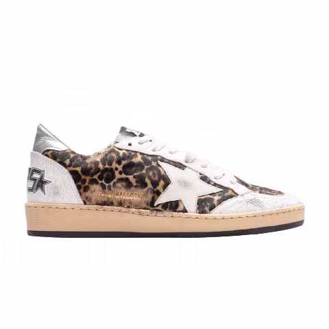 Golden Goose Wmns Ball Star 'Beige Brown Leopard'