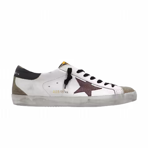 Golden Goose Superstar 'White Taupe Bordeaux'